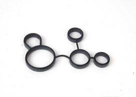 VAG NAUJA OEM Victor Reinz Alyvos Filtras Flanšas Gasket VW Beetle Jetta Rabbit Gasket