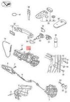 VAG Originali tvirtinimo juosta dešinėje pusėje VW Passat 4Motion Variant Santana 3C0837886H