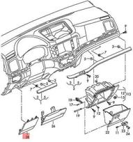 VAG NAUJAS VW SEAT SHARAN KAPOTAS FUSIŲ LAIKIKLIUI KUKURŪZŲ ŠILKO BEIGE 7N1857504A95T