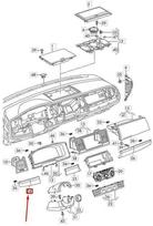 VAG VW TRANSPORTER T6 Dešinės prietaisų skydelio apdailos dalis RHD 7E6857116JP9 NAUJA ORIGINALI