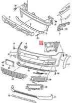 VAG NAUJAS VW GOLF R32 GTI RABBIT VARIANT 4MOTION 5G1 PARENGIMO ELEMENTAS 5G0807723B