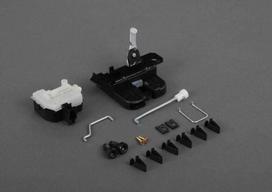 VAG Originalus satino juodas dangtelio užraktas VW Golf R32 GTI Rabbit 1J1 1J5 9B1 1J6827505CB41