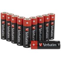 Verbatim Alkaline AA LR6 batteries, black, 20-pack, 49877