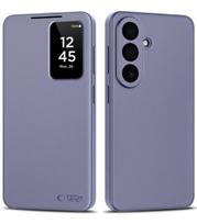 Purpurinis atverčiamas dėklas Samsung Galaxy A57 5G telefonui "Tech-Protect Smart Wallet"