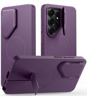 Violetinis dėklas Samsung Galaxy S26 Ultra telefonui "Tech-Protect Kevlar Aura Magsafe"