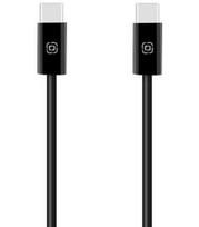 Juodas laidas USB-C - USB-C 60W / 200cm "OBAL:ME LongRun"