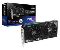 ASROCK Intel Arc B580 Challenger Gaming OC graphics card, 12GB GDDR6, 1x HDMI, 3x DisplayPort
