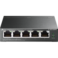 TP-Link TL-SG105MPE 5-Port Gigabit Easy Smart Šakotuvas su 4-Port PoE+