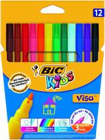 Bic Flomasteriai Kids Visa 12 spalvų rinkinys 002758