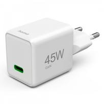 Hama supermini 45W GaN PD/Quick Charge 1x USB-C white