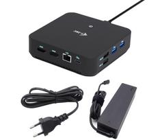 i-tec USB-C DP Dual HDMI 2xHDMI 4K 60Hz 1x USB-C (10Gbps) 5x USB-A (3x5Gbps) Power Delivery 100W LAN Audio + universal charger 100W