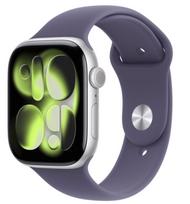 APPLE Watch Series 11 GPS + Cellular 46mm Silver Aluminium Case | Purple Fog Sport Band - M/L