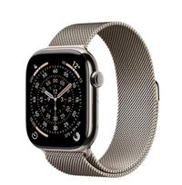 APPLE Watch Series 11 GPS + Cellular 42mm Natural Titanium Case | Natural Milanese Loop