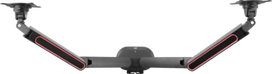 ONE For ALL Universal Gaming Dual Monitor Arm (DM8210) (gray, RGB)