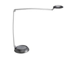 MAUL LED desk lamp with a stand base, dimmable, silver, retail