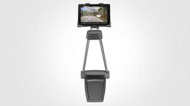 Tacx Tablet holder with stand (length 182 - 267 mm, width 112 - 197 mm, thickness up to 13 mm)
