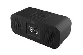 Xoro Alarm clock with radio, Bluetooth, color display, stereo sound.