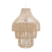 Natūralios spalvos iš rotango šviestuvo gaubtas ø 38 cm Janoa – Kave Home