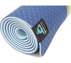 Aerobinis kilimėlis Sportbay® ECO Fit Deluxe (Spalva: Mėlyna/šviesiai mėlyna)