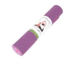 Aerobinis kilimėlis Sportbay® ECO Fit Deluxe (Spalva: Burgundiška/raudona)