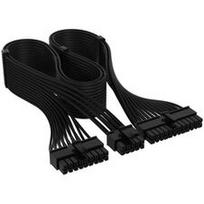 Corsair cable, Type 4, ATX motherboard power connector, 24-pin, 610mm, individually sleeved – black