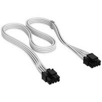 Corsair cable, Type 4, EPS/ATX12V, 8-pin (4+4), 750mm, individually sleeved – white