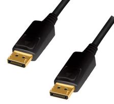 Tinklo kabelis Logilink CD0101 Display port male, Display port male, 2 m, juoda sp.