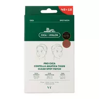 VT COSMETICS Pro Cica Centella Asiatica Tiger Clear Spot Patch – raminantys pleistrai nuo spuogų - 66 vnt.