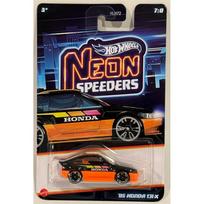 Hot Wheels Silverline Neon Speeders Modeliukas 1985 Honda CRX Orange (yra Sandėlyje)