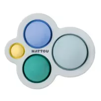 NATTOU Silikoninis žaislas POP IT, mėlynas