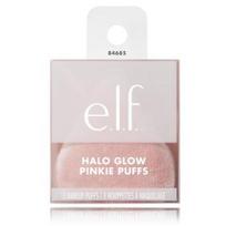 e.l.f. Halo Glow Pinkie Puffs trikampės daugkartinio naudojimo kempinėlės sausai pudrai - 3 vnt.