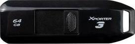 USB atmintinė Patriot Xporter 3, juoda sp., 64GB