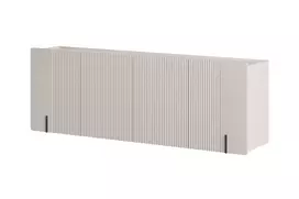 Sieninė komoda Malmi 200 cm, Kašmyras juoda