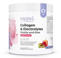 Osavi kolageno elektrolitų rinkinys „Vitality and Sparkle“, obuolių ir rabarbarų skonio – 300 g