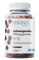Osavi Ashwagandha 375mg Gummies, vyšnia - 90 guminukų