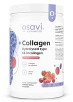 Osavi kolageno hidrolizuotas I ir III tipas, vyšnia & braškė - 660 g