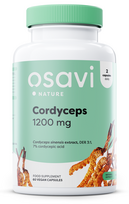 Osavi kordicepsas, 1200 mg - 60 kapsulių