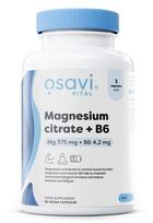 Osavi magnio citratas + B6, 375 mg + 4,2 mg - 90 kapsulių