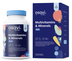 Osavi multivitaminai ir mineralai vyrams - 90 kapsulių