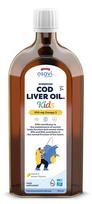 „Osavi“ norvegiškas menkių kepenų aliejus vaikams, 500 mg Omega 3 (citrinų skonio) – 500 ml.