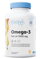 Osavi Omega-3 žuvų taukai, molekuliniu būdu distiliuoti, 1000 mg - 120 kapsulių