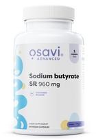 Osavi natrio butiratas SR, 960 mg - 60 kapsulių