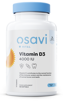 Osavi Vitamin D3, 4000IU - 120 kapsulių