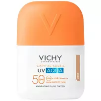 CAPITAL SOLEIL UV AQUA moisturizing fluid with color SPF50 #Light 50 ml