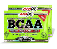 Amix Nutrition BCAA Micro-Instant Juice 10 g. - Žaliojo obuolio