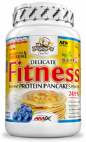 Amix Mr.Poppers - Fitness Protein Pancakes 800 g. - Braškių-jogurto