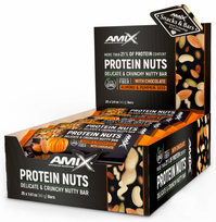 Amix Nutrition Protein Nuts Bar (25 x 40 g.) - Įvairių vaisių ir riešutų