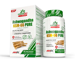 Amix GreenDay ProVegan Ashwagandha KSM-66 Pure 60 kaps.