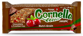 Amix Nutrition Cornella® Müsli Bar 50 g. - Šokolado su lazdyno riešutais