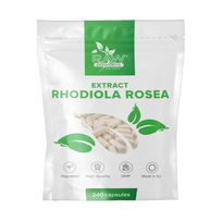 Raw Powders Rhodiola Rosea Extract 240 kaps.